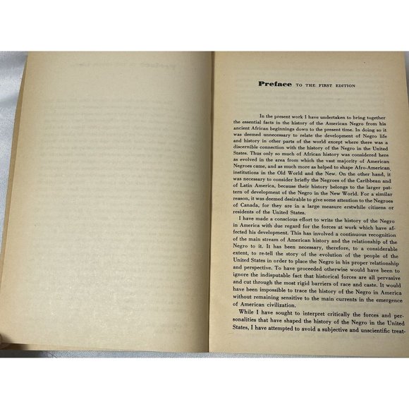 From Slavery to Freedom History of Negro Americans John Franklin Vintage Book - Picture 8 of 14
